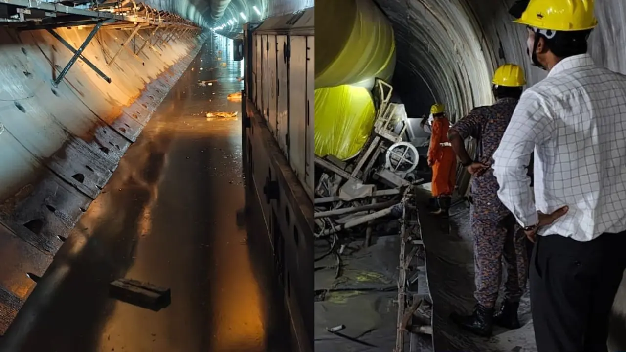 घुटने तक कीचड़, मलवा और जलभराव...तेलंगाना सुरंग में फंसे 8 श्रमिकों को बचाना बड़ी चुनौती, जानिए क्या कह रहे अधिकारी Telangana Tunnel Collapse