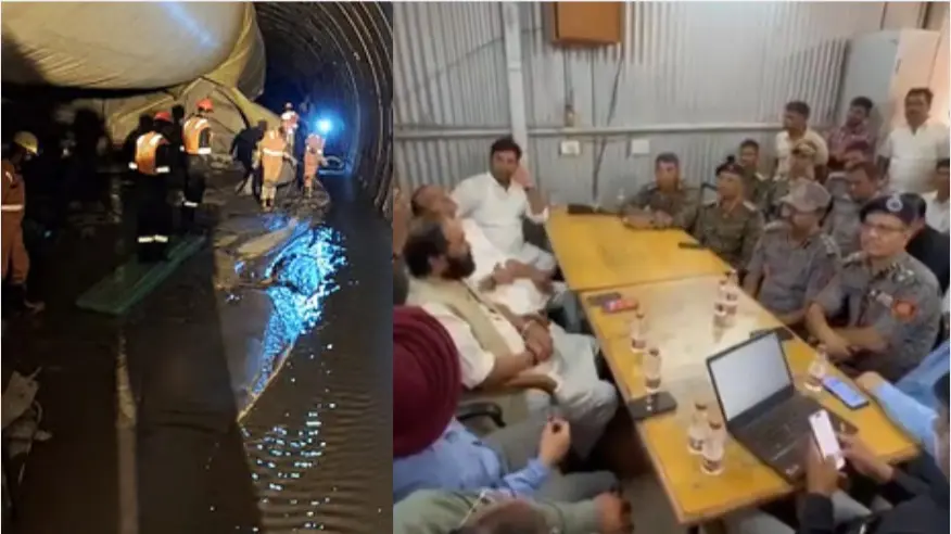 Telangana Tunnel Collapse