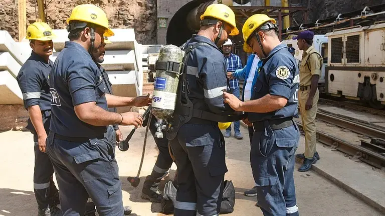 Telangana Tunnel Collapse Live