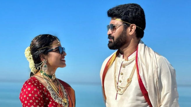 Baahubali Fame Subbaraju Ties The Knot At Shares First Photo From