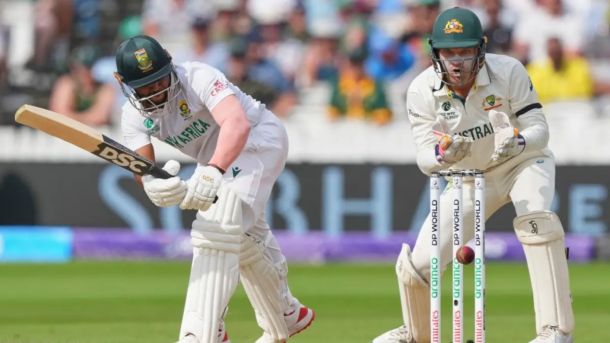 Australia vs South Africa, ICC WTC 2025 Final, Day 4, Highlights: SA Win By 5 Wickets, Defeat The Defending Champions In The 'Ultimate Test' Temba Bavuma and Alex Carey during WTC Final 2023 Day 3