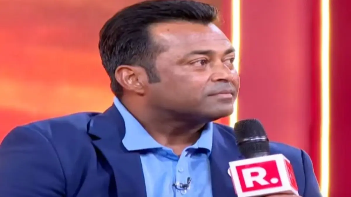 Tennis Legend Leander Paes at Republic TV's Legends Summit
