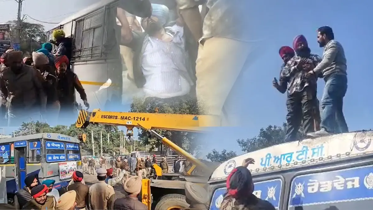 'Violent Clashes, Stranded Passengers': Punjab On Edge As State Roadways, PRTC Staff Stage Protest