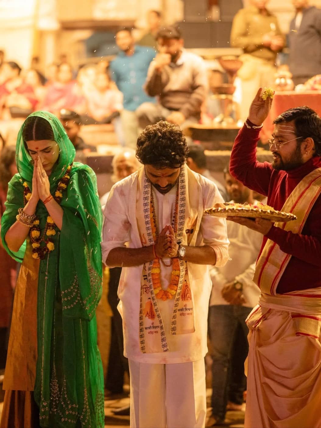 Tere Ishk Mein cast in Varanasi