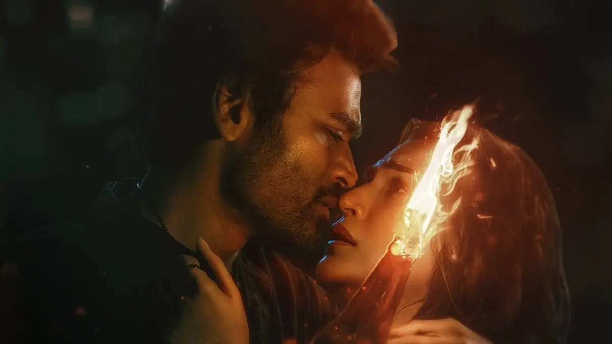 Tere Ishk Mein stars Dhanush and Kriti Sanon