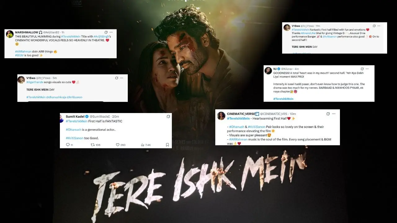 Tere Ishk Mein X Review: Worth Watching Or Overblown? Netizens’ Verdict Of Dhanush’s Thrilling Romance Drama Out Tere Ishk Mein X Review