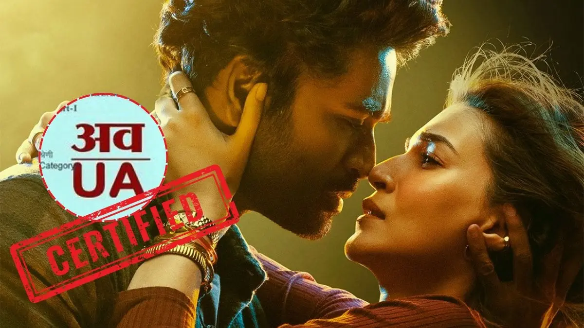 Tere Ishk Mein Passes CBFC Scrutiny With Ease, Only One Change Demanded In Kriti Sanon-Dhanush Starrer Tere Isk Mein gets CBFC clearance