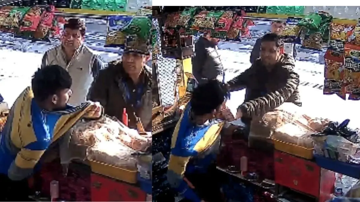 'Tere Muh Mein Moot Doonga’: Railway Cop Thrashes Mathura Snack Vendor Over Delayed Tea Order | WATCH 'Tere Muh Mein Moot Doonga’: Railway Cop Thrashes Mathura Snack Vendor Over Delayed Tea Order | WATCH