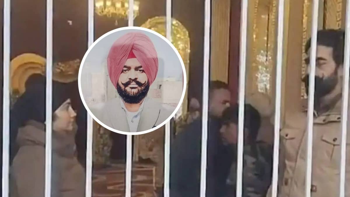 Terrifying CCTV Footage Captures AAP Sarpanch’s Fatal Shooting at Amritsar Resort