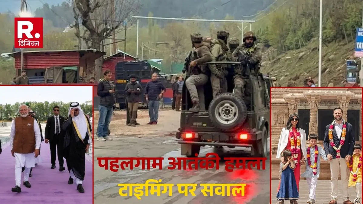 Terror Atteck in Pahalgam questions raised on timing