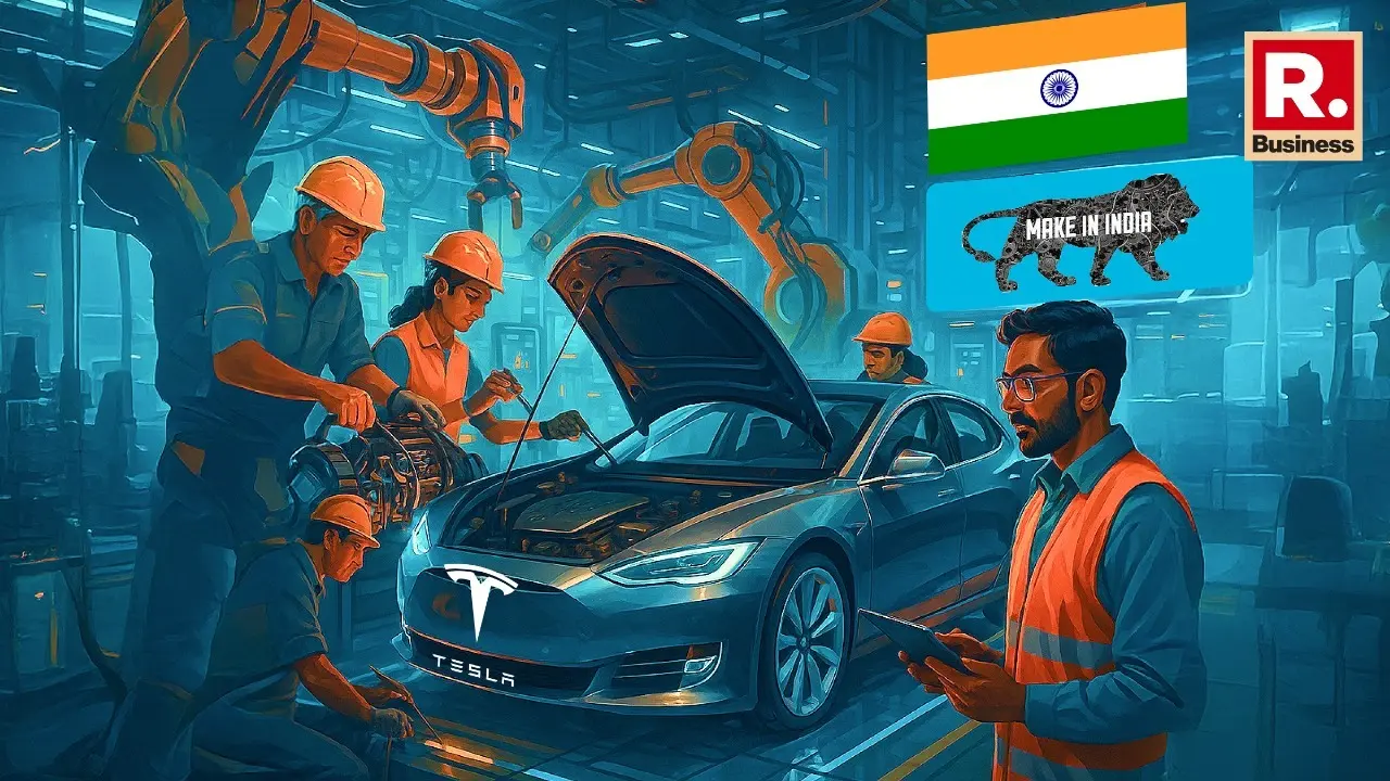 Despite Trump Tariffs, Elon Musk-led Tesla Aiming To Source Parts $5 Billion From India This Year Tesla Aiming To Source Parts $5 Billion From India This Year