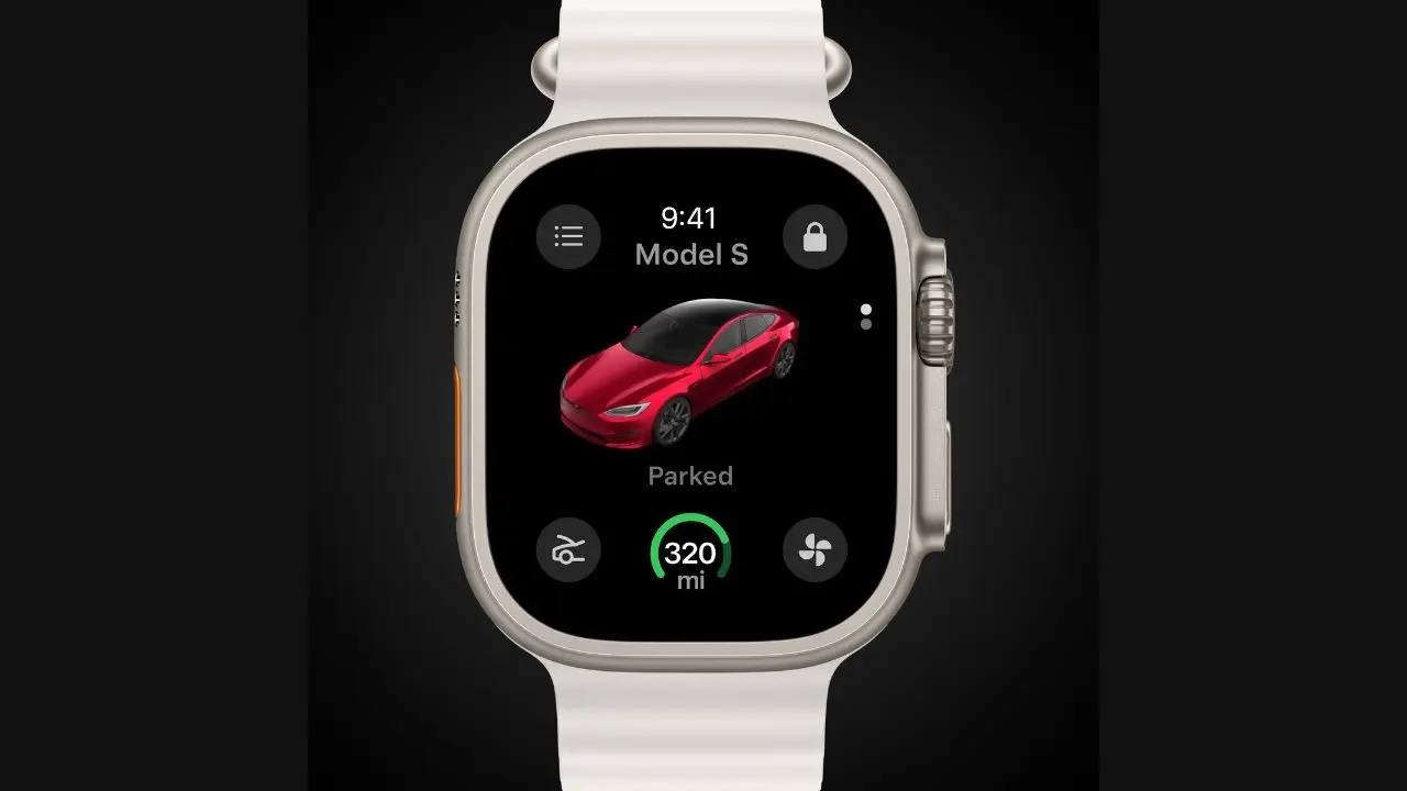 Apple Watch Users Can Now Unlock Their Tesla Cars With New App Tesla App