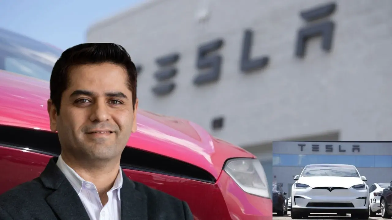 TESLA CFO Vaibhav Taneja.