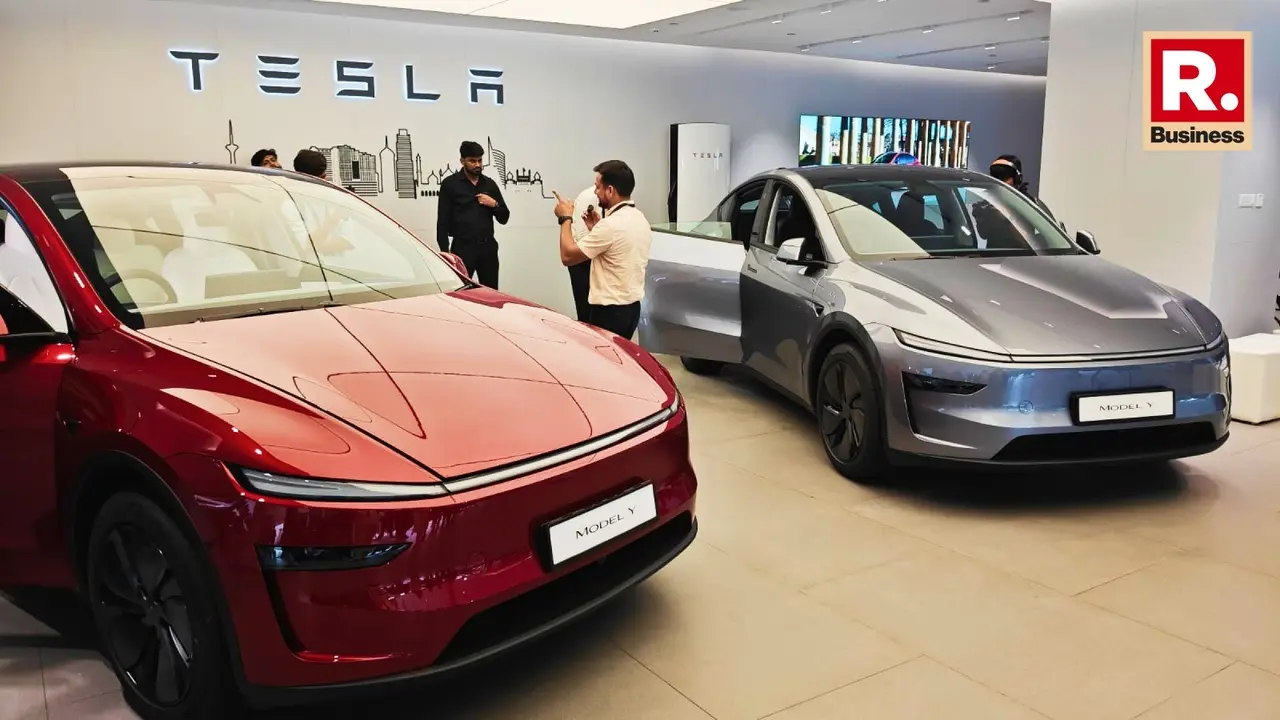 Tesla Charts Aggressive India Rollout, Expands Charging Network Ahead of September Rollout Tesla India Delhi Showroom
