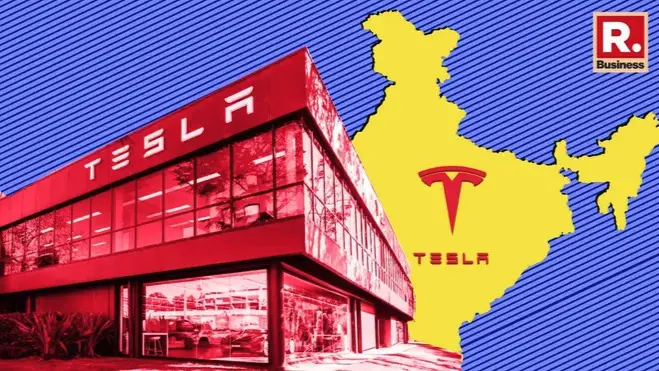 Tesla India Showroom