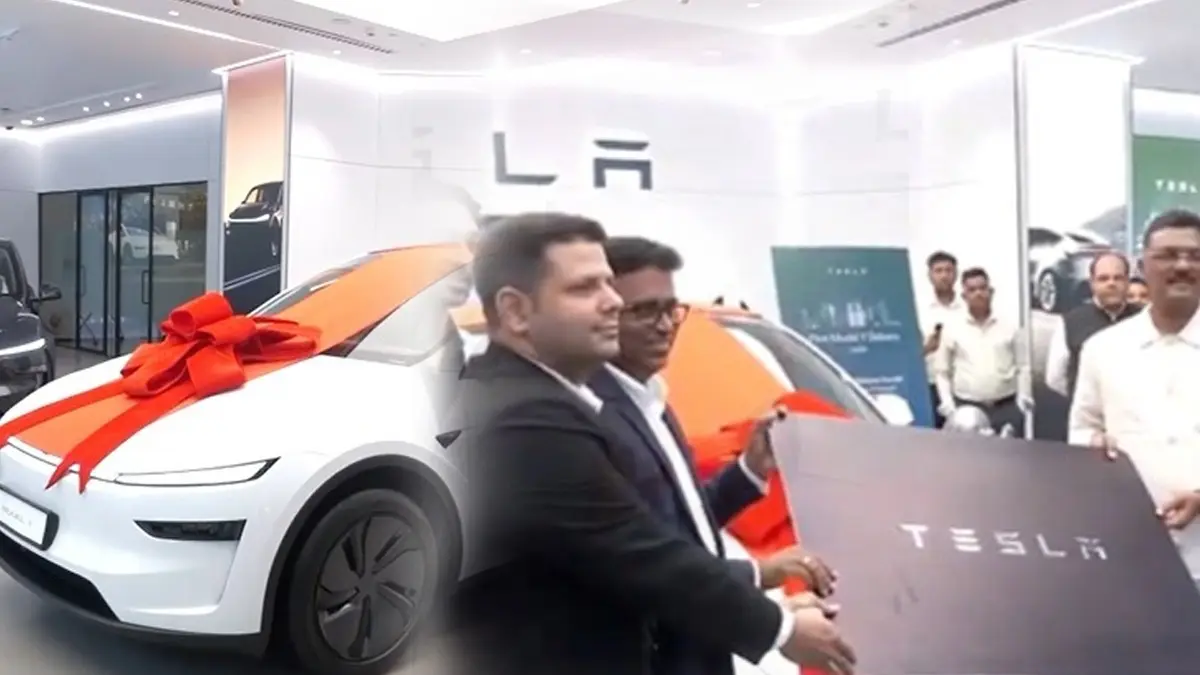 Tesla Model Y First Delivery India