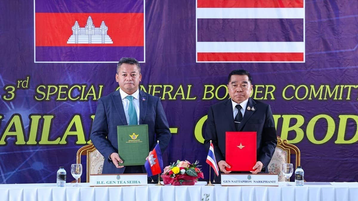 Thailand And Cambodia Sign New Ceasefire Deal To End Border Clashes