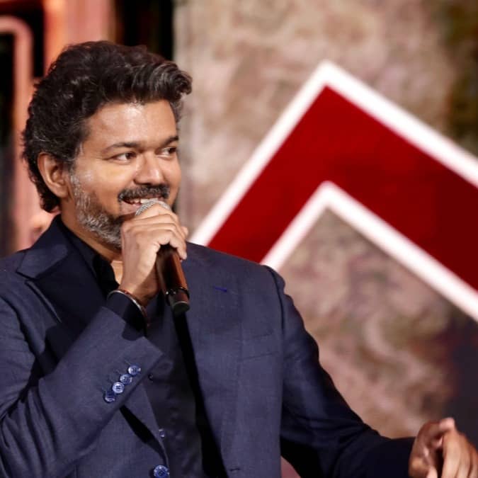 Thalapathy Vijay touched down in Chennai on Sunday (December 28)