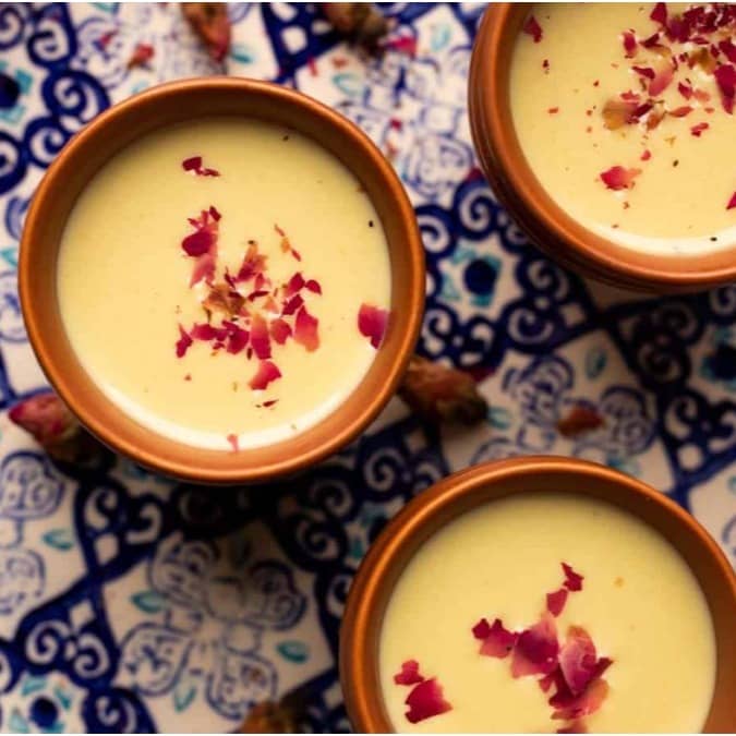 Thandai is prepared and served on Holi