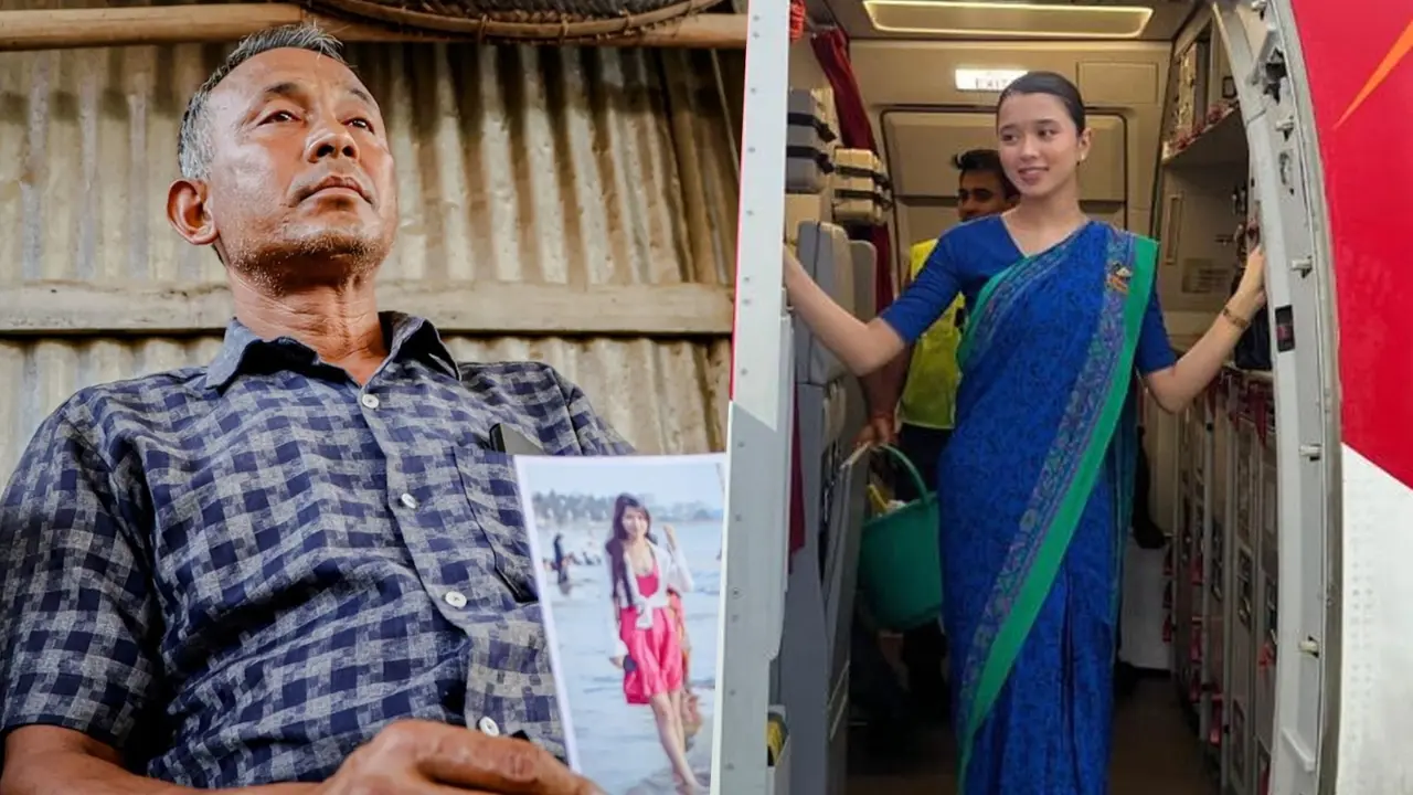 Air India Plane Crash: Father of Cabin Crew Member Nganthoi Sharma Kongbrailatpam Narrates His Ordeal 'That Was The Last Time I Saw Her..' Nganthoi Sharma's Father Breaks Down