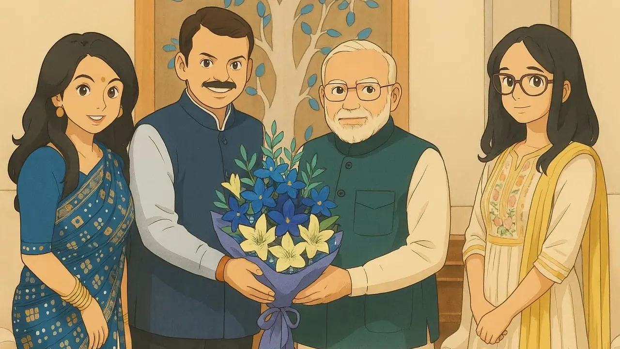 'That’s My Ghibli Style Entry': Maharashtra CM Devendra Fadnavis Joins The AI Art Trend 'That’s My Ghibli Style Entry': Maharashtra CM Devendra Fadnavis Joins The AI Art Trend