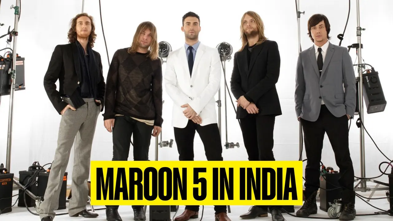 Adam Levine Led Boy-band Maroon 5 Arrives In Mumbai Ahead Of India Concert | PHOTOS The 5-member boy band arrived in Mumbai on December 3