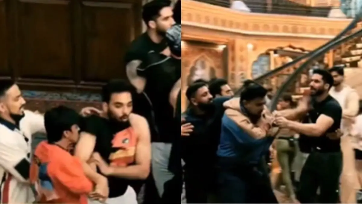 The 50 Reality Show: एल्विश यादव को खुलेआम दी गाली तो अर्चित कौशिक ने मैक्सटर्न को पीट डाला, VIDEO हो रहा वायरल The 50 Reality Show Archit Kaushik hits Maxtern