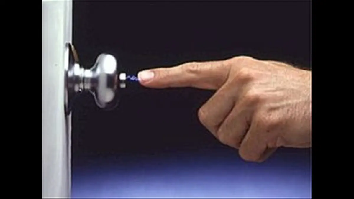 The buildup of static charge often occurs due to friction. At a microscopic level, even smooth surfaces are rough and irregular.