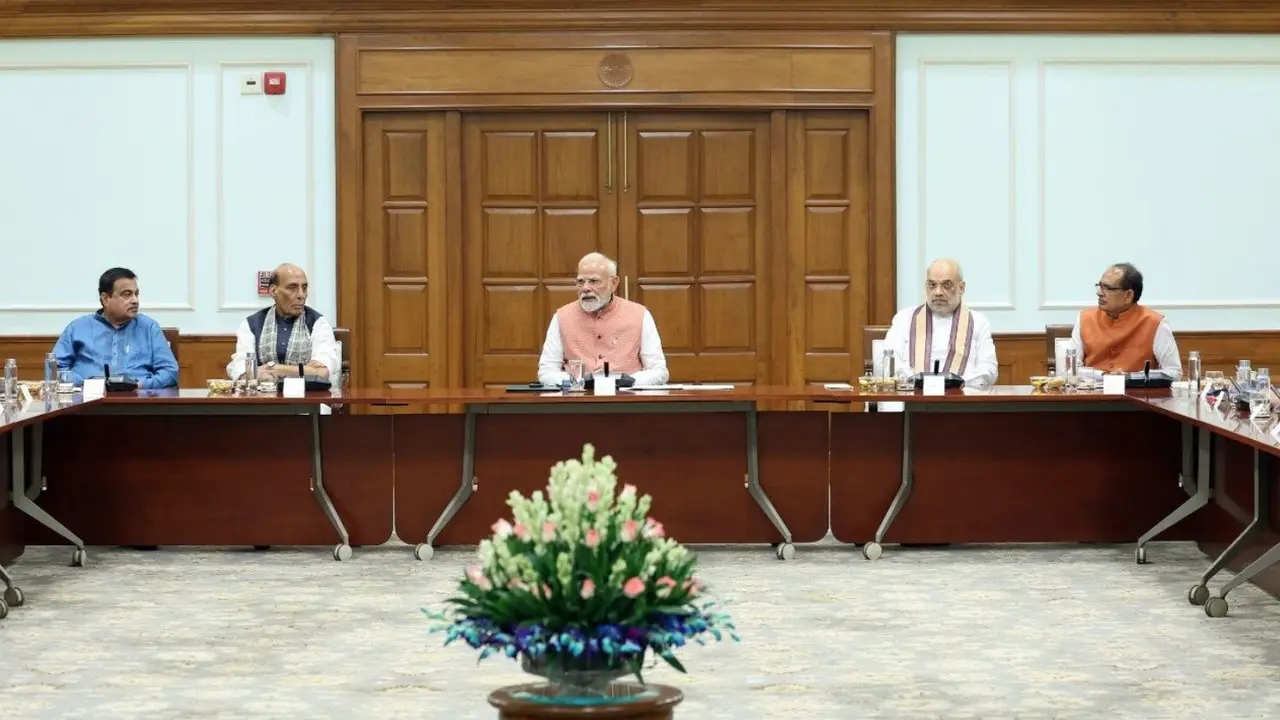 PM Modi Convenes Cabinet Committee On Security Meeting Amid Middle East Tensions PM Modi Convenes Cabinet Committee On Security Meeting Amid Middle East Tensions