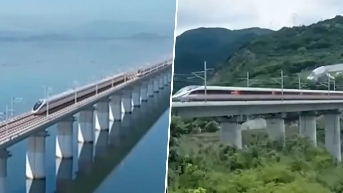 The CR450, the world’s fastest high-speed train, has begun pre-service testing on the Shanghai-Chongqing-Chengdu railway line.