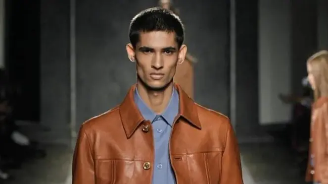 The First Indian male mode to walk for Versace