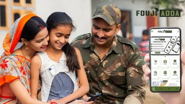 The Fouji Adda Android app, website and physical offices in Delhi and Bahadurgarh, Fouji Adda is bridging the gap between defence personnel & essential service.