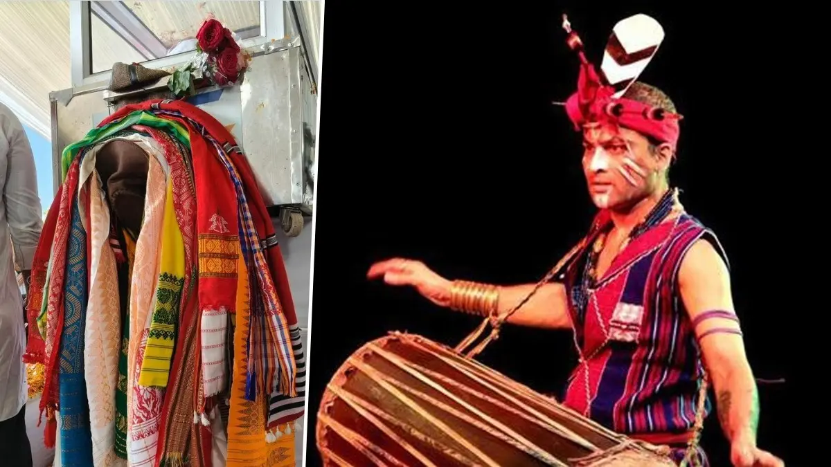 'Wrapped in Assam's Love': CM Shares Moving Image of 'Gamosas' Adorning Zubeen's Final Journey The Gamosa, a revered symbol of Assamese culture and respect, recently received the Geographical Indication (GI) tag, giving it formal recognition and protection