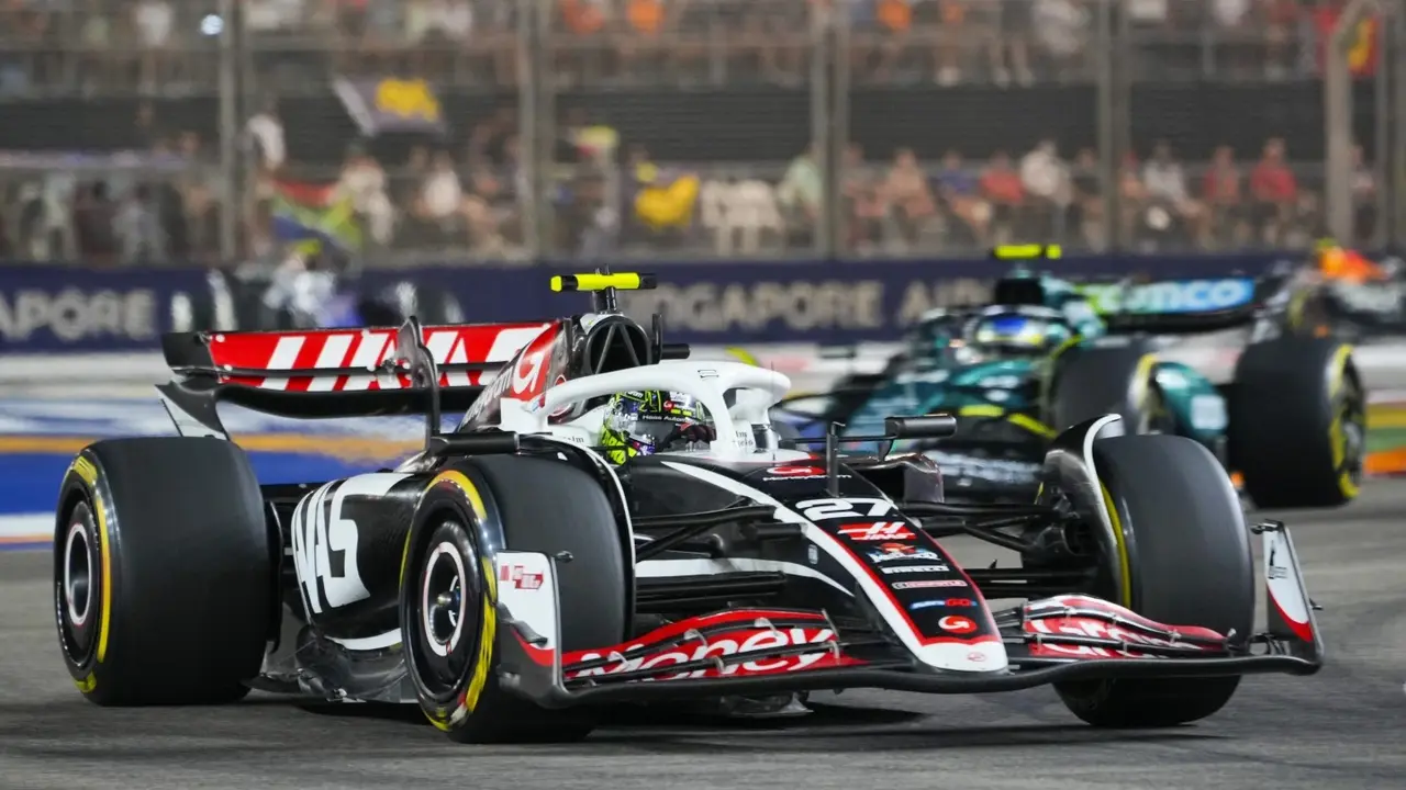 Toyota Make F1 Return After 15 Years, Join Haas As Technical Partners From US Grand Prix Onwards The Haas F1 team in action.