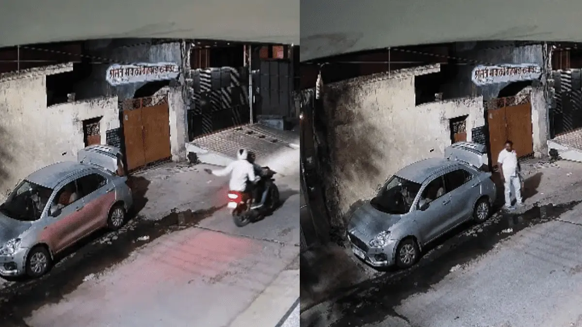 The incident took place in Govindnagar outside the jewellers house.