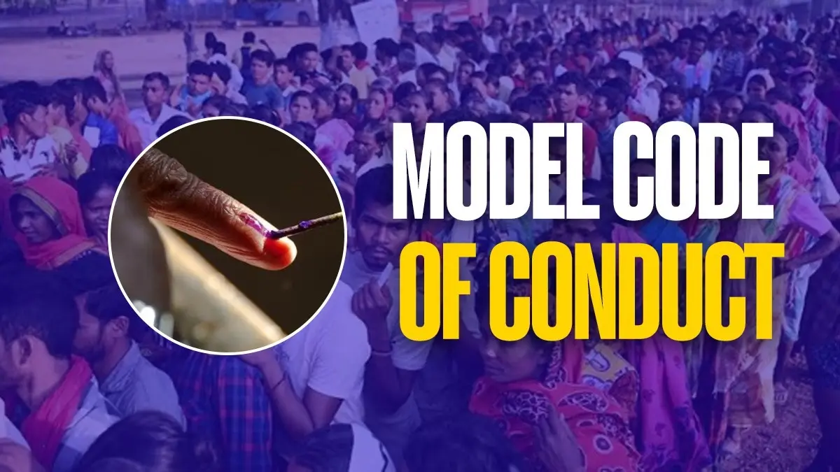 The Model Code of Conduct is triggered the moment the Election Commission issues the poll notification and remains in effect until the results are declared.