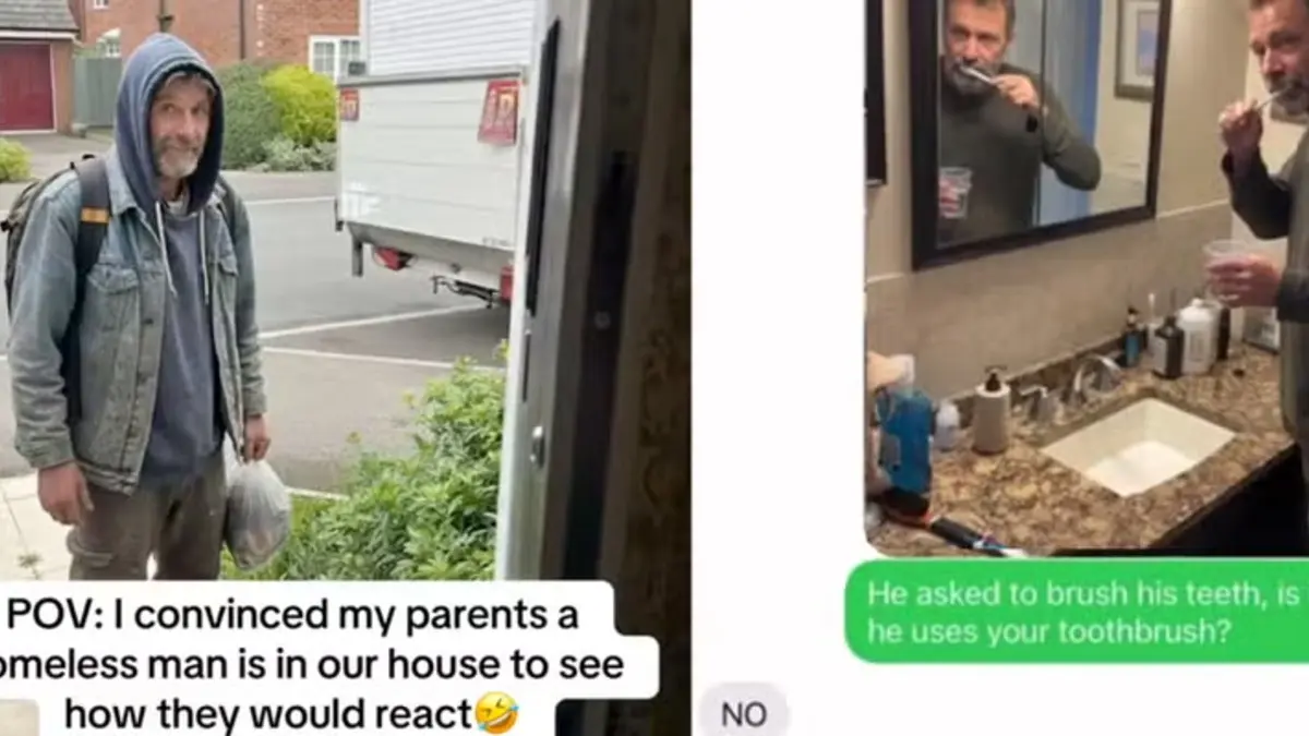 The New Bizarre 'Homeless Person' TikTok Trend Is Going Viral Among Teens and Causing Parent Panic