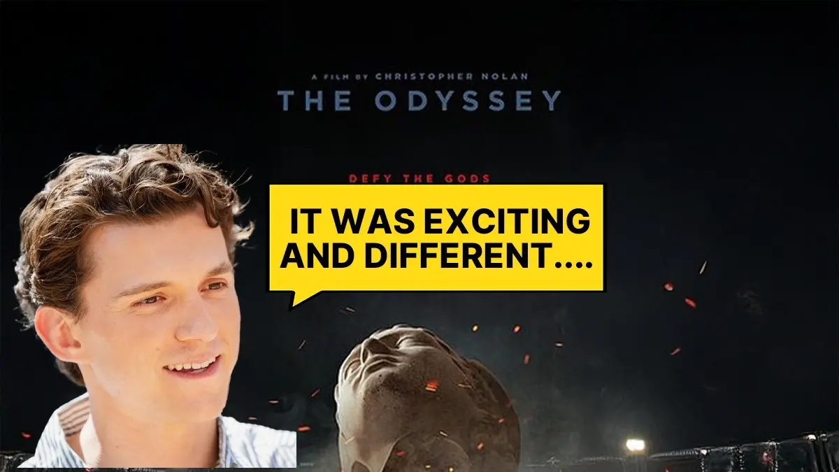 The Odyssey is directed by Christopher Nolan