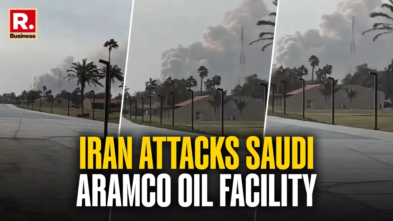 Saudi Energy Major Aramco's Oil Refinery Hit Amid Israel-US-Iran Conflict The oil facility of Saudi Aramco in Ras Tanura, was engulfed in fumes on the third day of the West Asian conflict