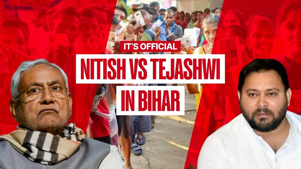 The race for Bihar’s chief ministership has been formally crystallised into a straight contest between two heavyweights — Nitish Kumar and Tejashwi Yadav.