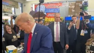Viral Video: Trump Helps Mother of 3 with Grocery Bill, Internet Calls Him 'Man of the People' The Republican candidate was also seen promising lower supermarket prices if elected in November.