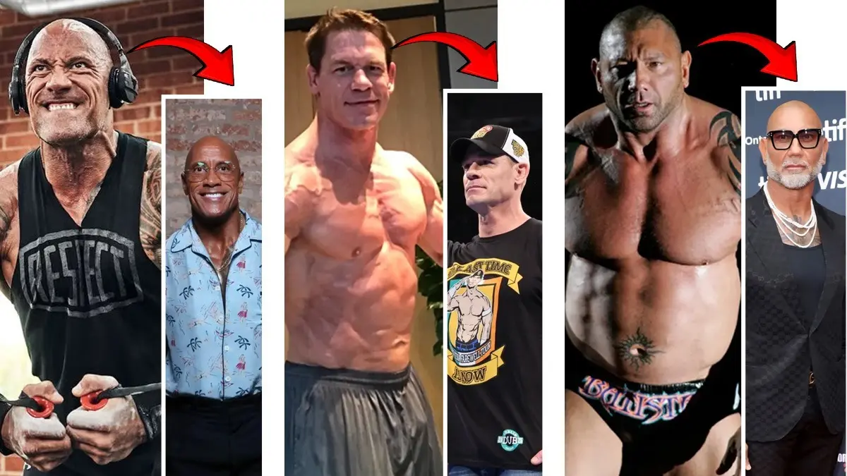 The Rock, John Cena and Dave Bautista are wrestlers turned actors