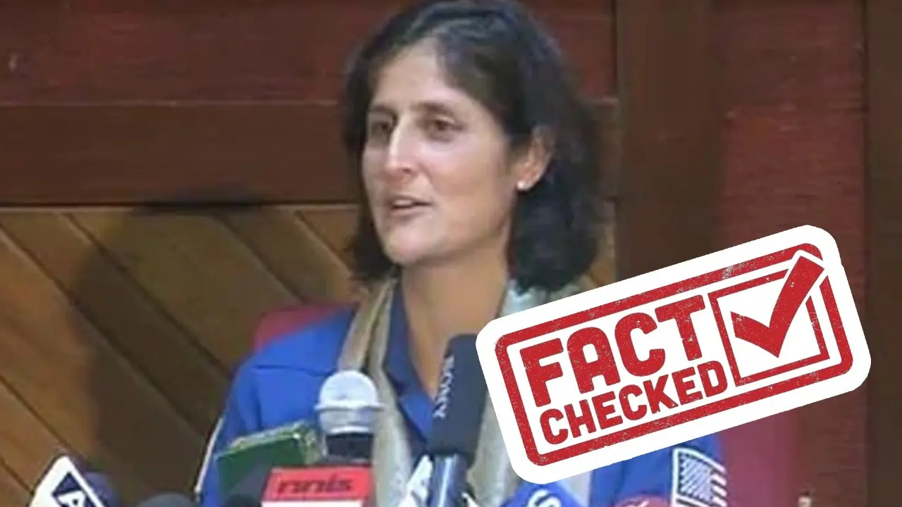 The video was initially shared on YouTube on April 2, 2013, and shows Sunita Williams speaking about her experiences in space.