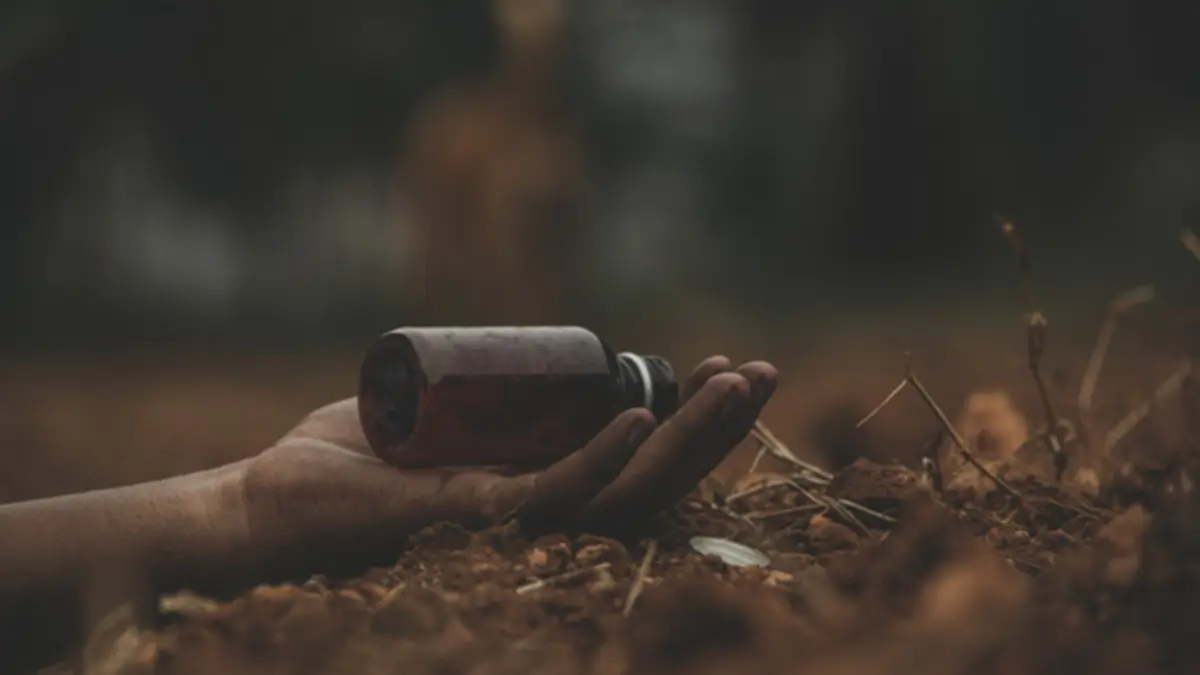 The woman consumed poison after her periods began on the first day of Navratri, preventing her from performing religious rituals.