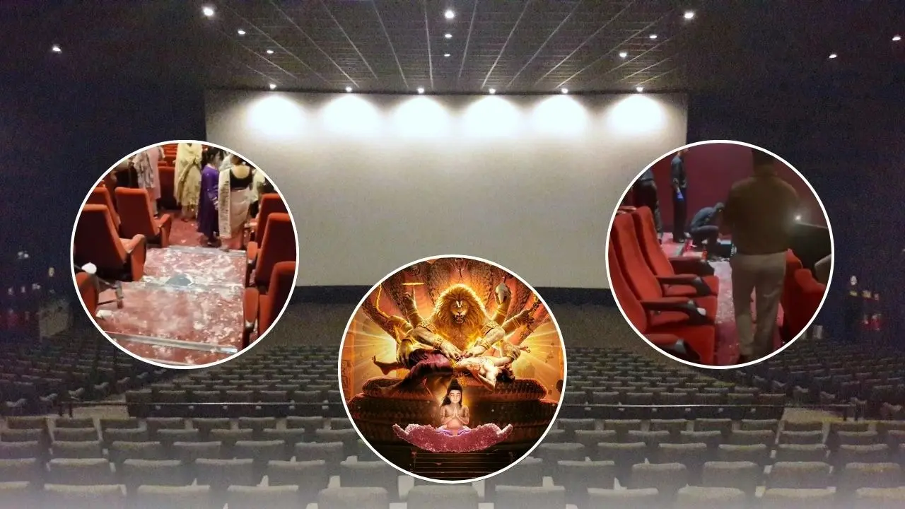 Theatre Ceiling Collapses During Mahavatar Narsimha Screening In Guwahati, Back-to-back Accidents At Multiplexes Raise Safety Concerns Theatre Ceiling Collapses During Mahavatar Narsimha Screening In Guwahati, Back-to-back Accidents At Multiplexes Raise Security Concerns