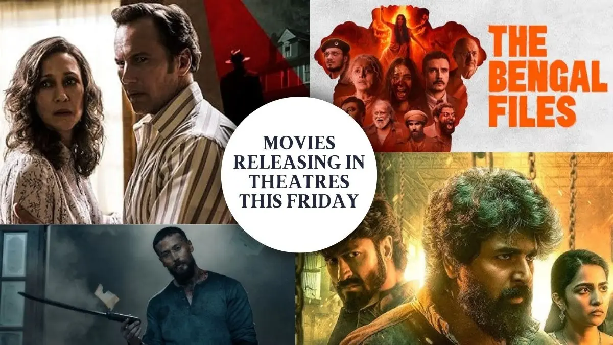 Movies Releasing In Theatres This Friday (September 5): The Conjuring Last Rites, The Bengal Files, Madharaasi, Baaghi 4 And More To Watch On Teacher's Day Theatrical Releases This Friday.