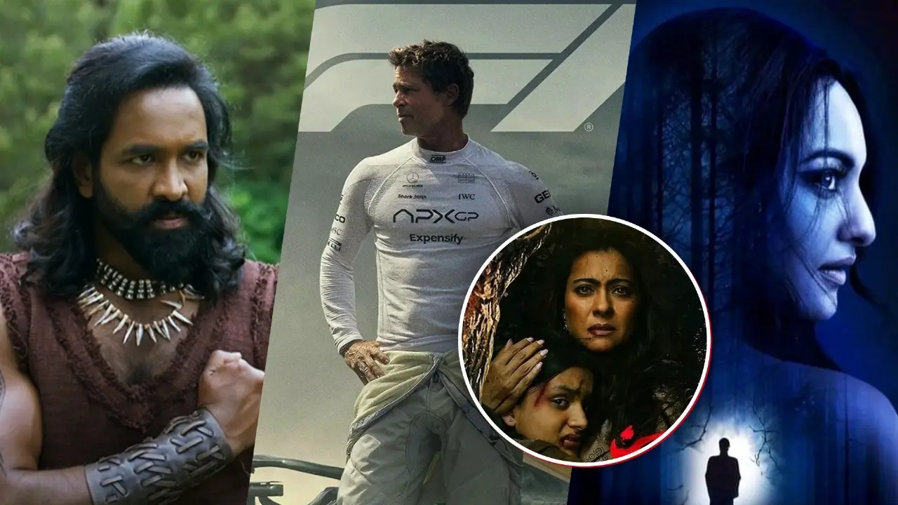 Movies In Theatres This Friday (June 27): Maa, F1, Kannappa, Nikita Roy And More To Watch This Week Theatrical Releases This Week