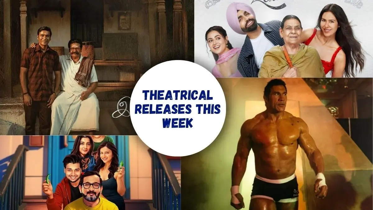 Movies Releasing In Theatres This Week: Idly Kadai, The Smashing Machine, Nikka Zaildar 4 And More To Watch Theatrical Releases This Week