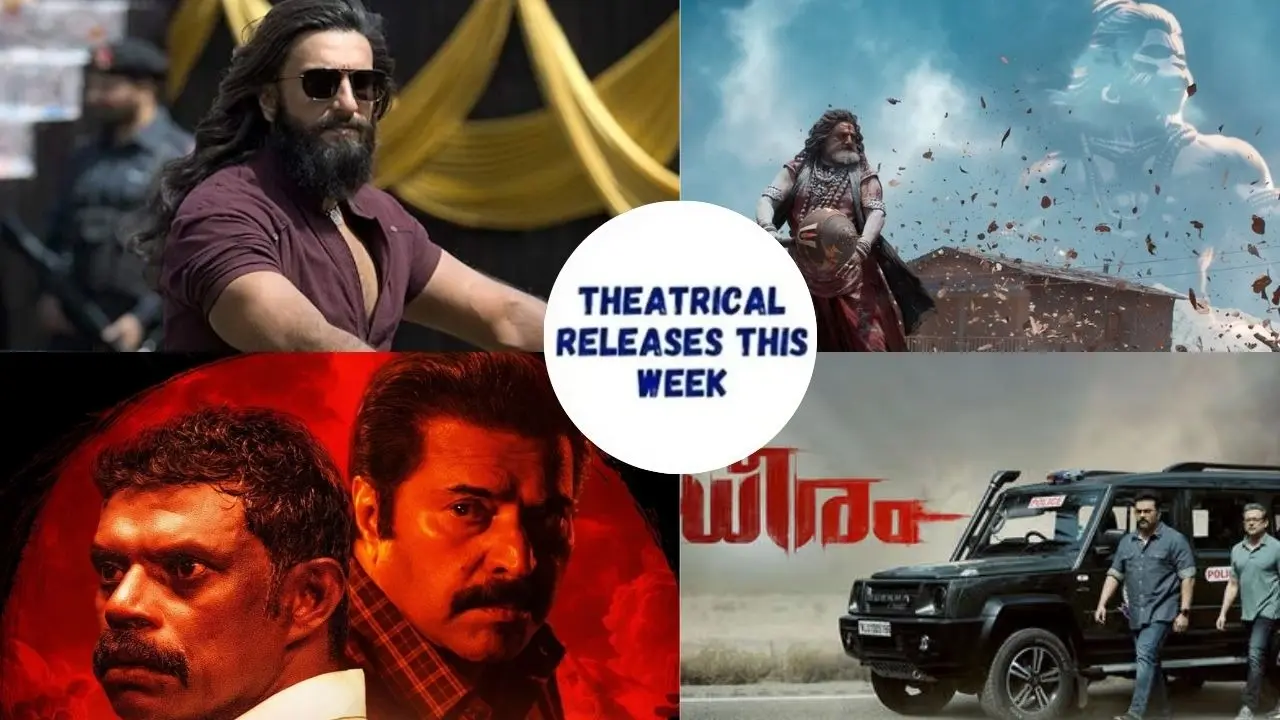 Theatrical Releases This Week: Dhurandhar, Akhanda 2 Thaandavam, Kalamkaval, And More Movies To Watch Theatrical releases this week