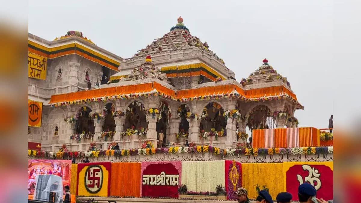 'There's Wave Of Joy Here': Former Ayodhya Litigant Iqbal Ansari On 'Dhwajarohan' Ceremony At Ram Temple